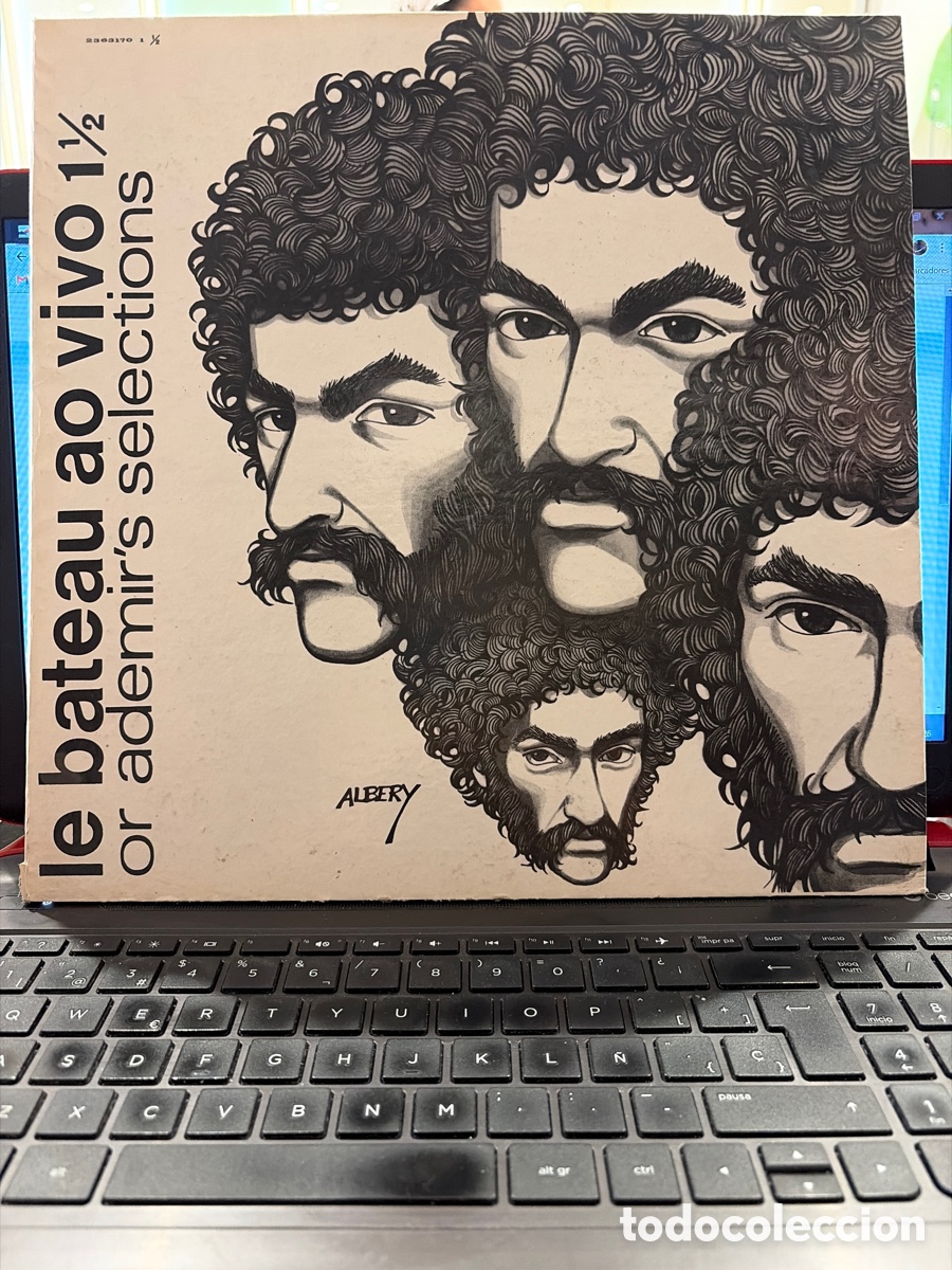 Discos de vinilo: LE BATEAU AO VIVO 1 OR ADEMIR SELECTIONS- Willie & The Mighty Magnificents + METERS... LP RARO BRAS