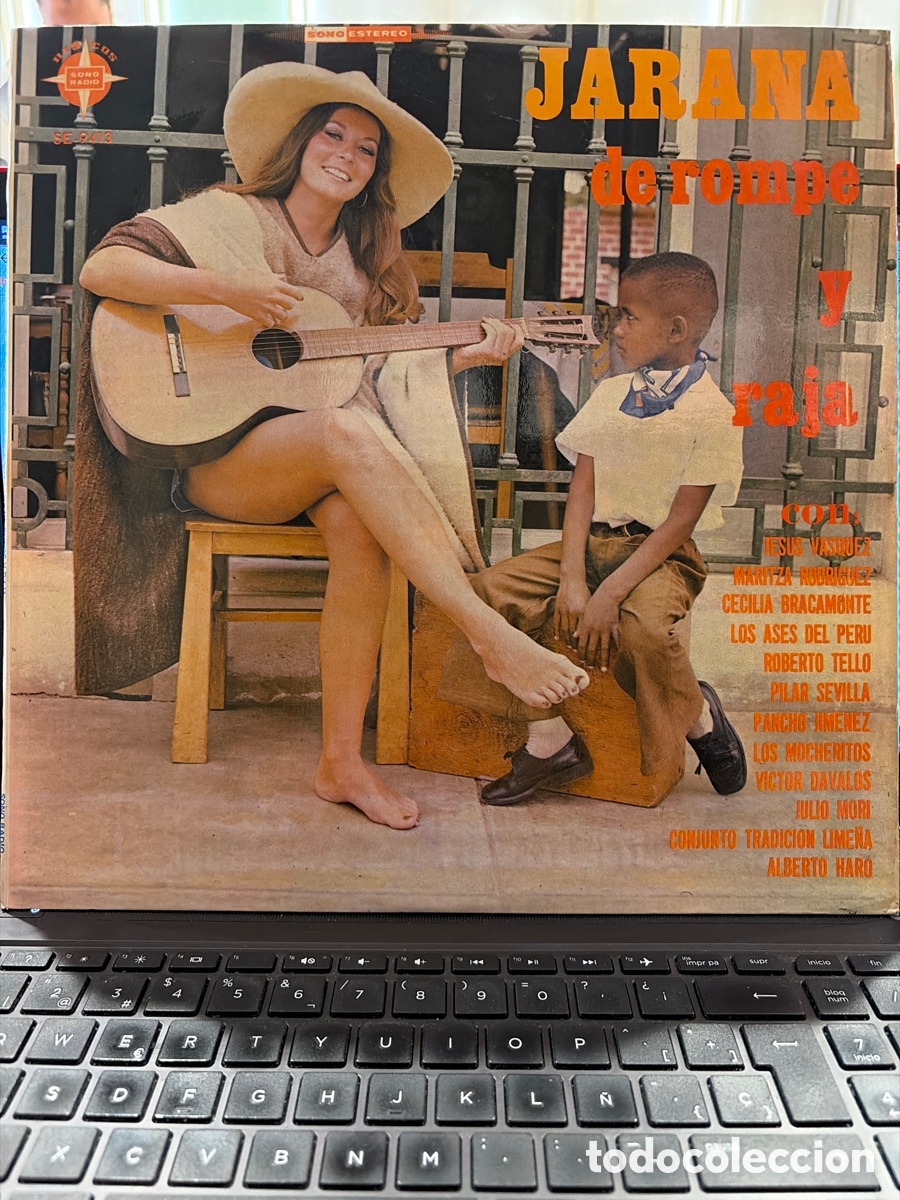 Discos de vinilo: JARANA DE ROMPE Y RAJA- CECILIA BRACAMONTE + MOCHERITOS + MARITZA RODRIGUEZ LP RARO BRASIL