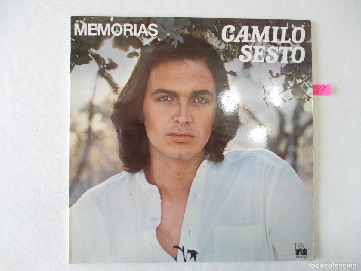 Discos de vinilo: DISCO LP , CAMILO SESTO , MEMORIAS . BUEN ESTADO VER FOTOS