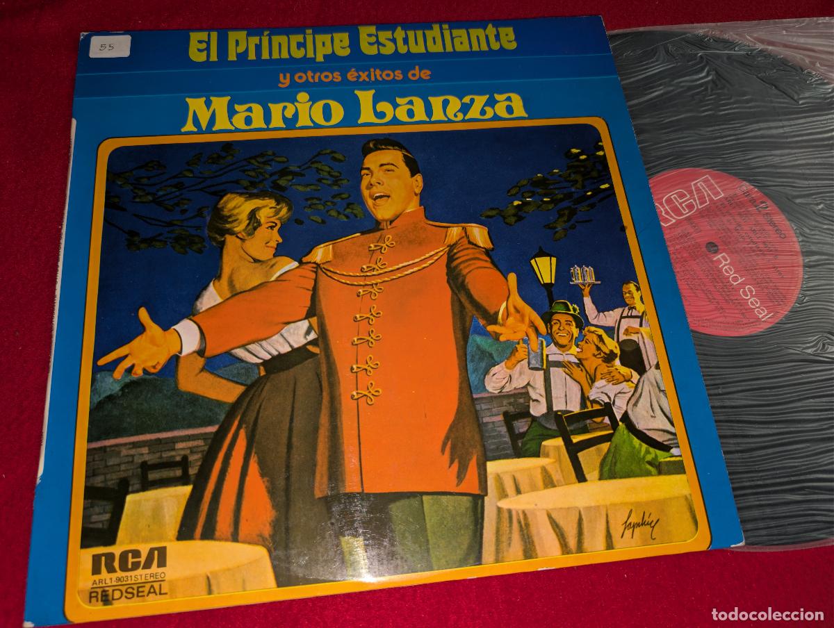 Discos de vinilo: MARIO LANZA El prinicipe estudiante y otros exitos LP 1974 RCA ESPA&Ntilde;A SPAIN