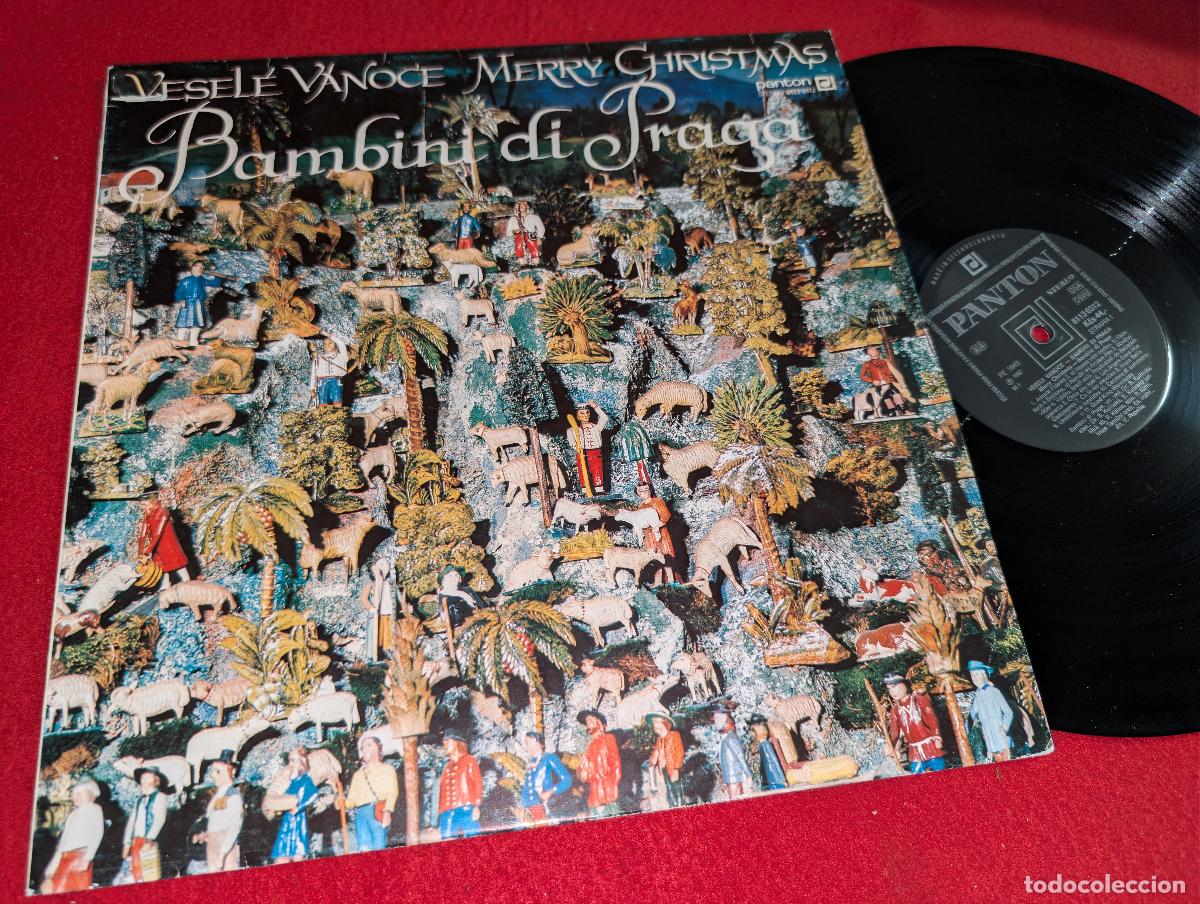 Discos de vinilo: VESELE VANOCE Bambini di Praga Merry Christamas NAVIDAD LP 1982 Panton CHECOSLOVAQUIA villancicos