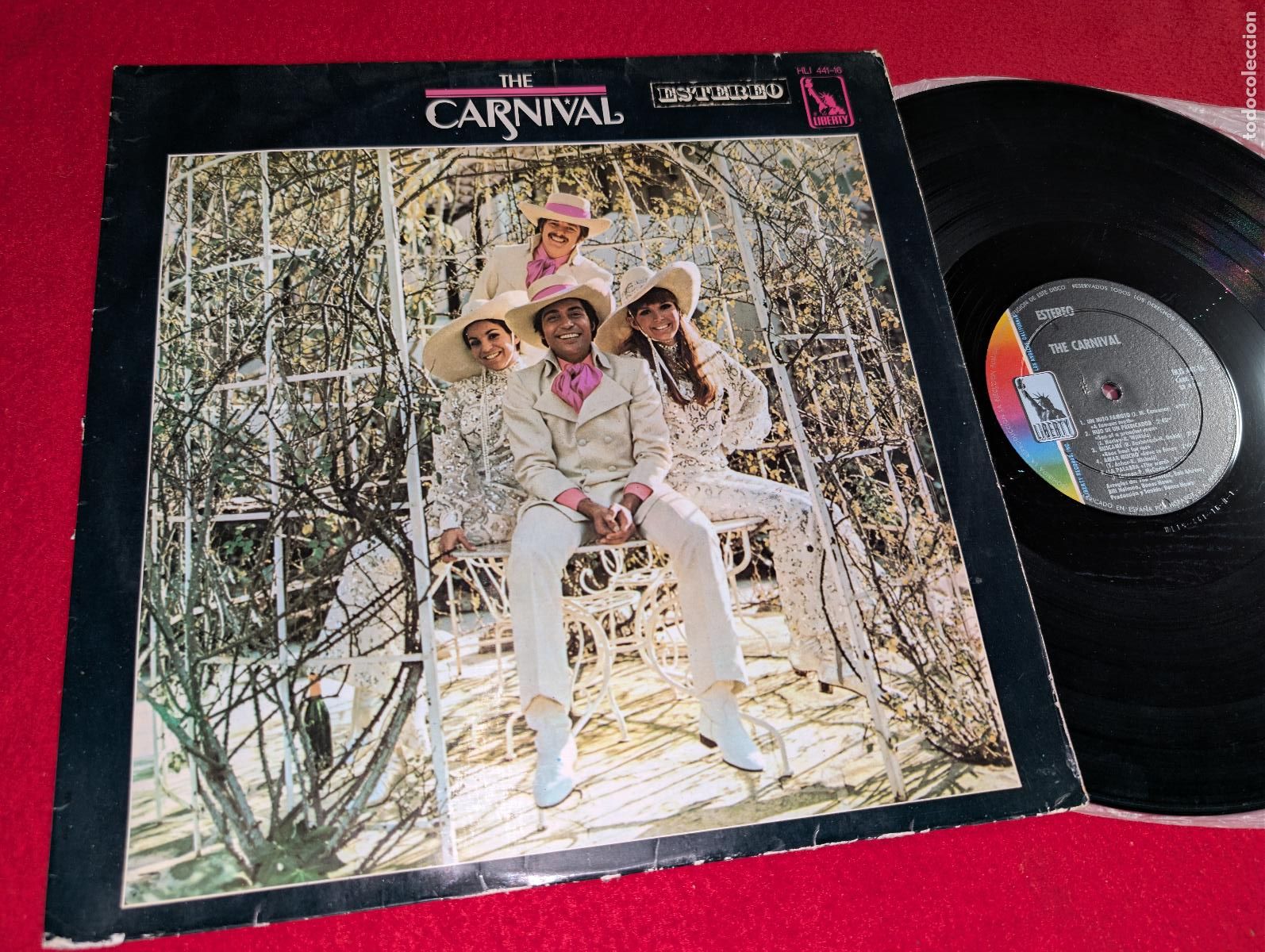 Discos de vinilo: THE CARNIVAL The carnival LP 1969 Liberty ESPA&Ntilde;A SPAIN