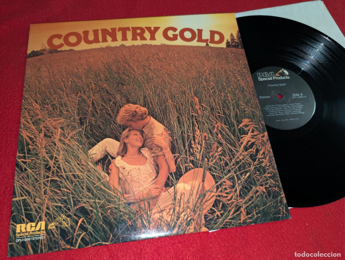 Discos de vinilo: COUNTRY GOLD varios LP RCA USA US Sylvia+Elvis Presley+Pride+Alabama+Parton+Bailey+Milsap++