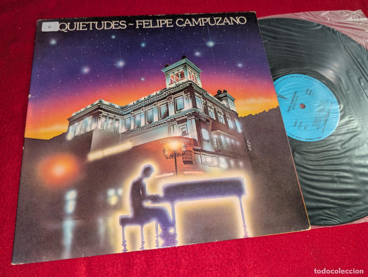 Discos de vinilo: FELIPE CAMPUZANO Inquietudes LP 1983 gatefold BANCO DE VIZCAYA