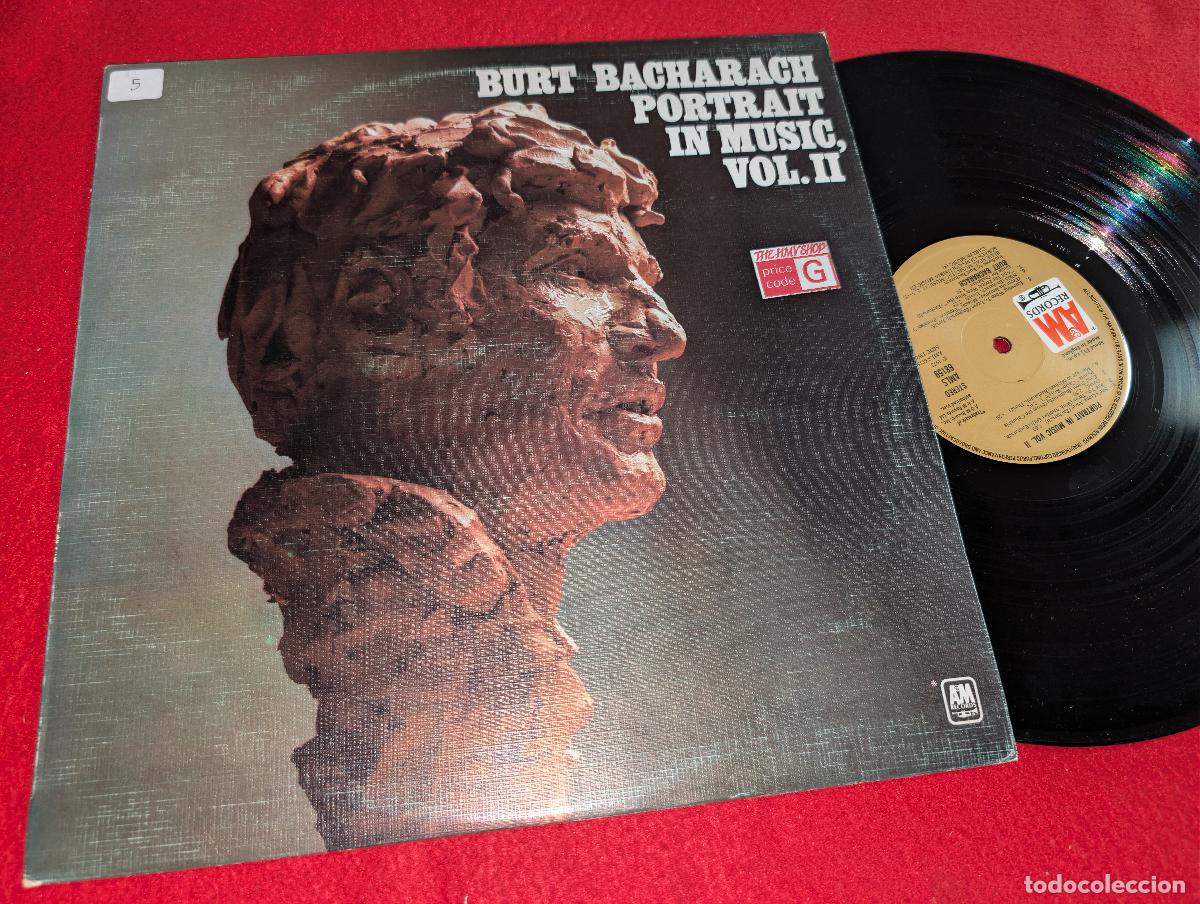 Discos de vinilo: BURT BACHARACH Portrait in music Vol.II LP 1973 A&M ENGLAND UK