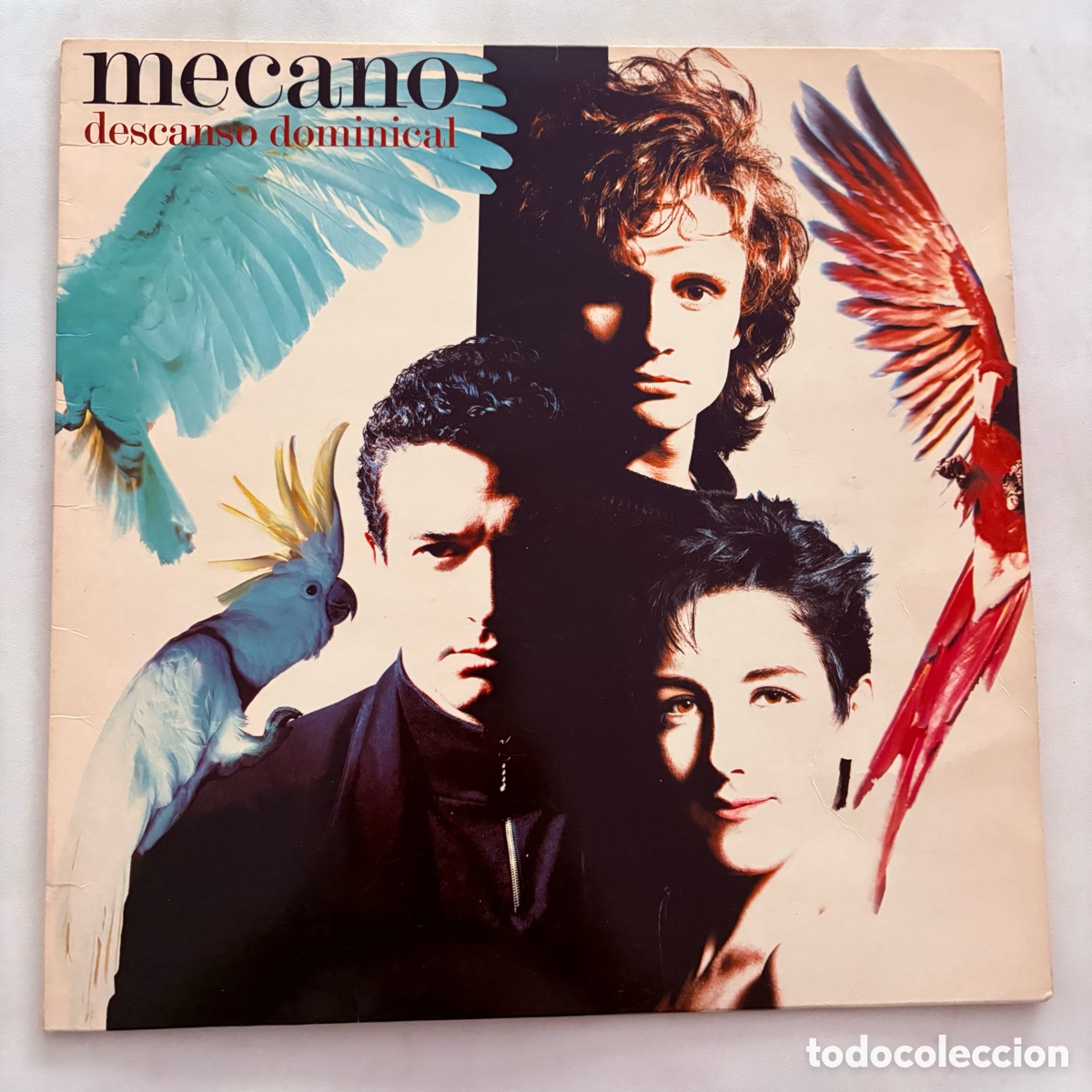 Discos de vinilo: lp mecano Mecano &ndash; Descanso Dominical edicion espa&ntilde;ola de 1988