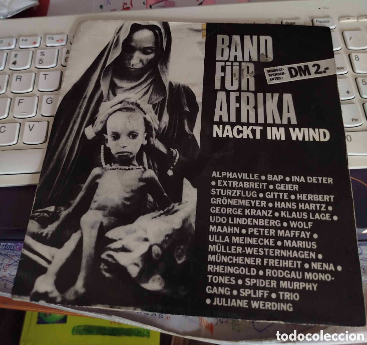 Discos de vinilo: Band F&uuml;r Afrika &ndash; Nackt Im Wind