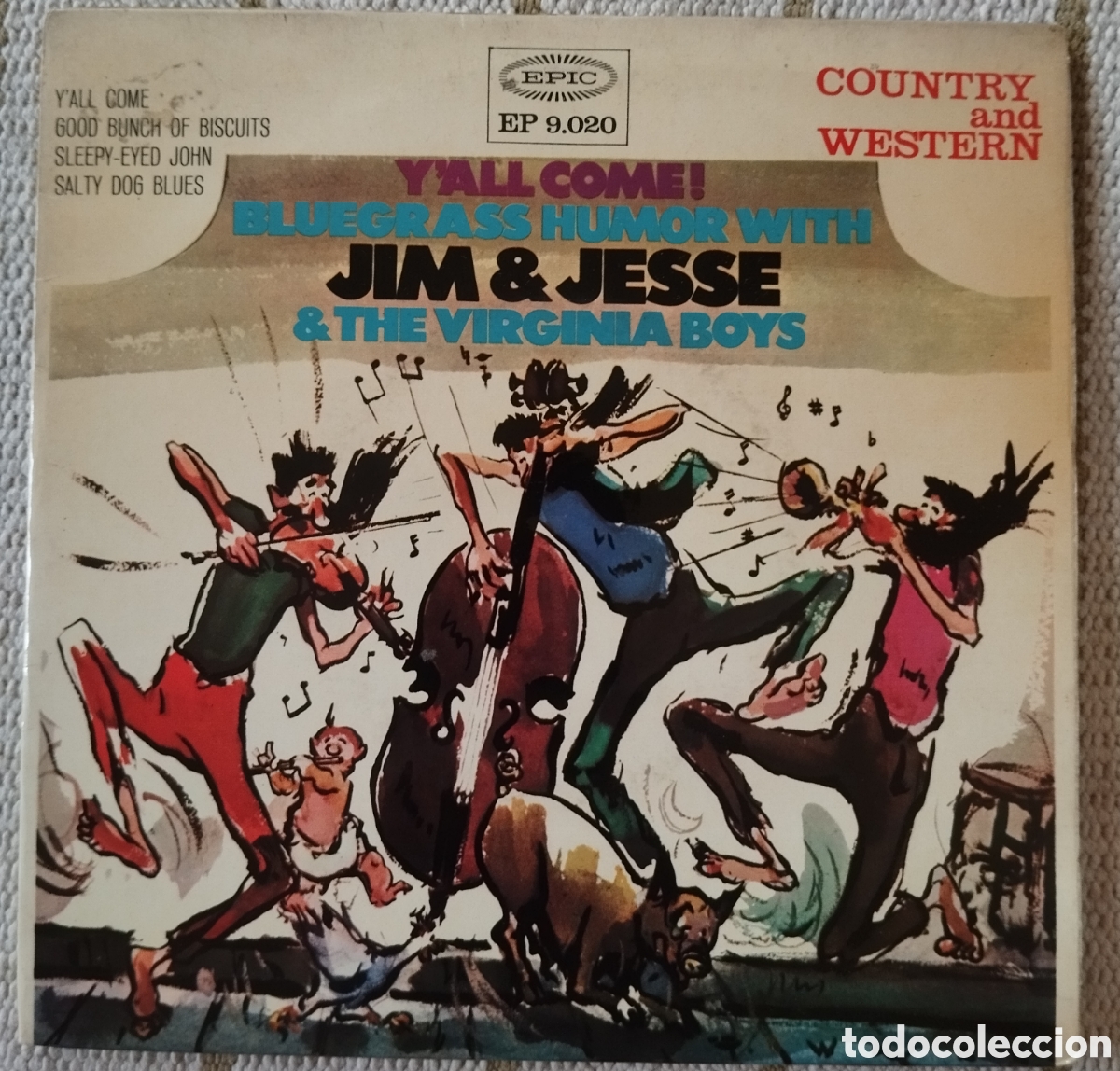 Discos de vinilo: Jim & Jesse & The Virginian Boys - EP