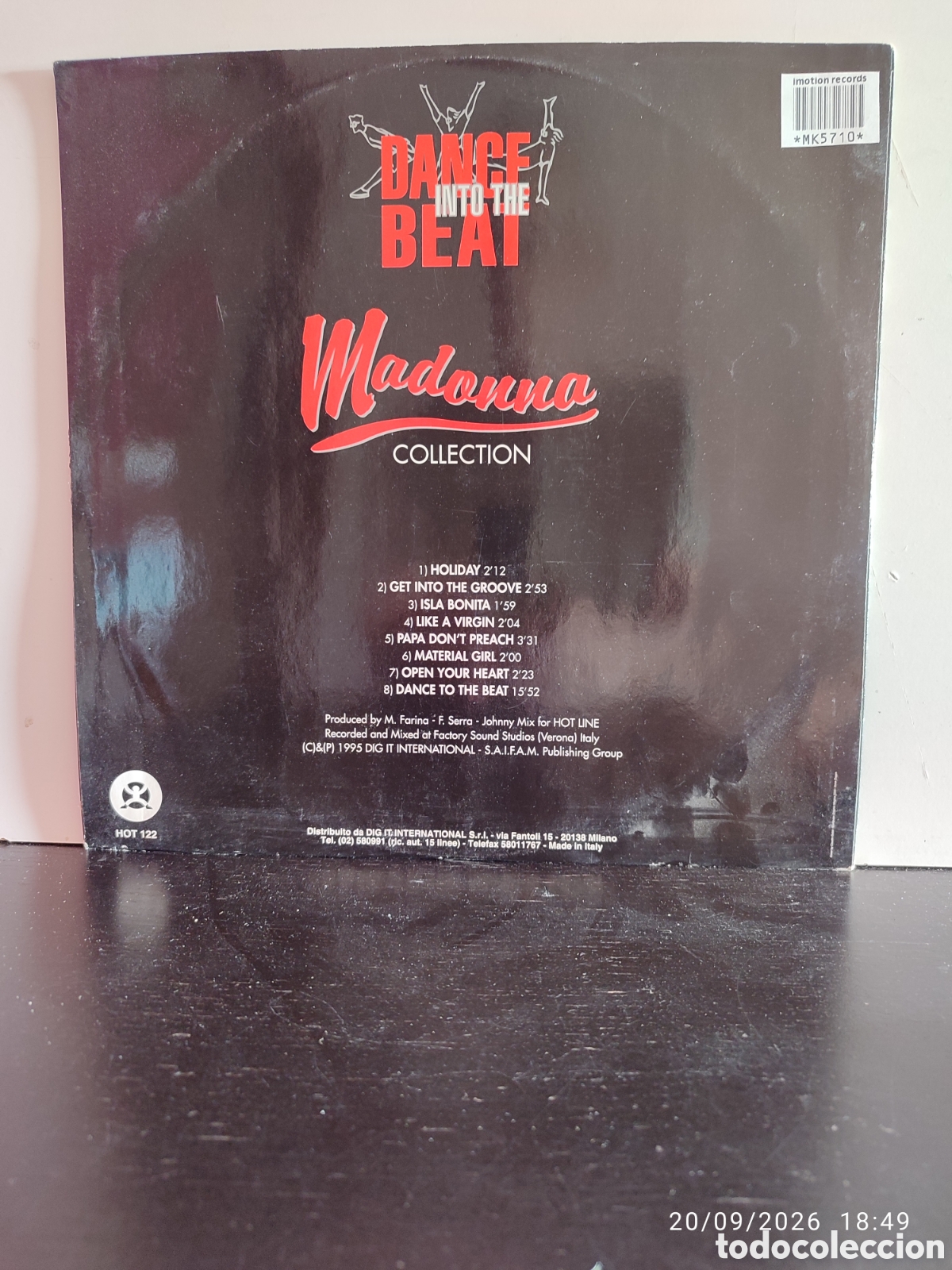 Discos de vinilo: Dance Into The Beat &ndash; Madonna Collection - Foto 2
