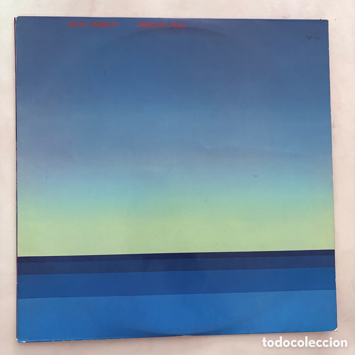 Discos de vinilo: lp Keith Jarrett &lrm;&ndash; Arbour Zena edicion espa&ntilde;ola de 1980