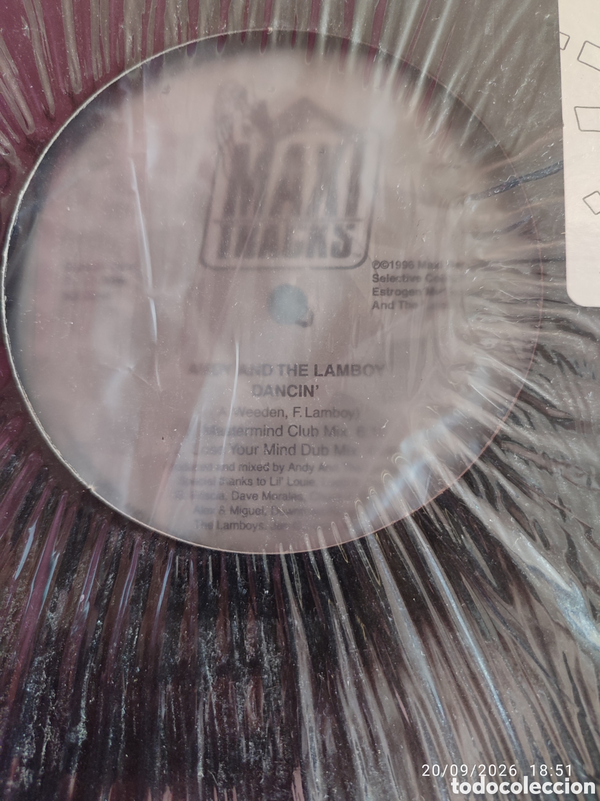 Discos de vinilo: Andy & The Lamboy &ndash; Dancin & Weo Weo - Foto 2
