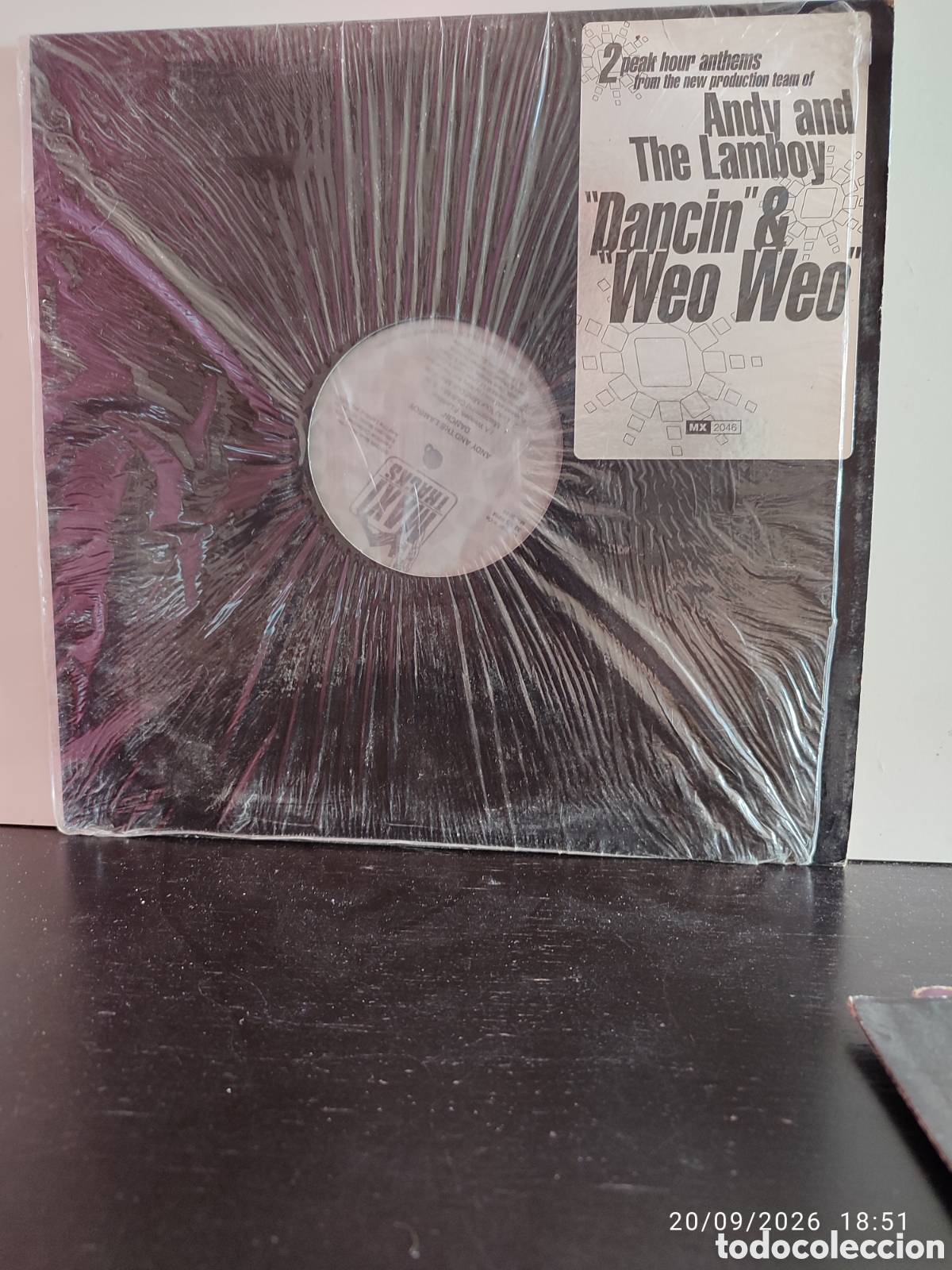 Discos de vinilo: Andy & The Lamboy &ndash; Dancin & Weo Weo - Foto 1
