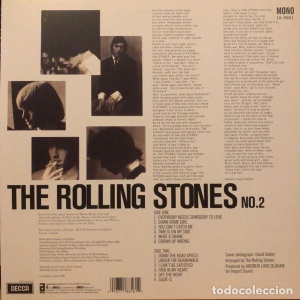 Discos de vinilo: ROLLING STONES N.2,REEDICION - Foto 2