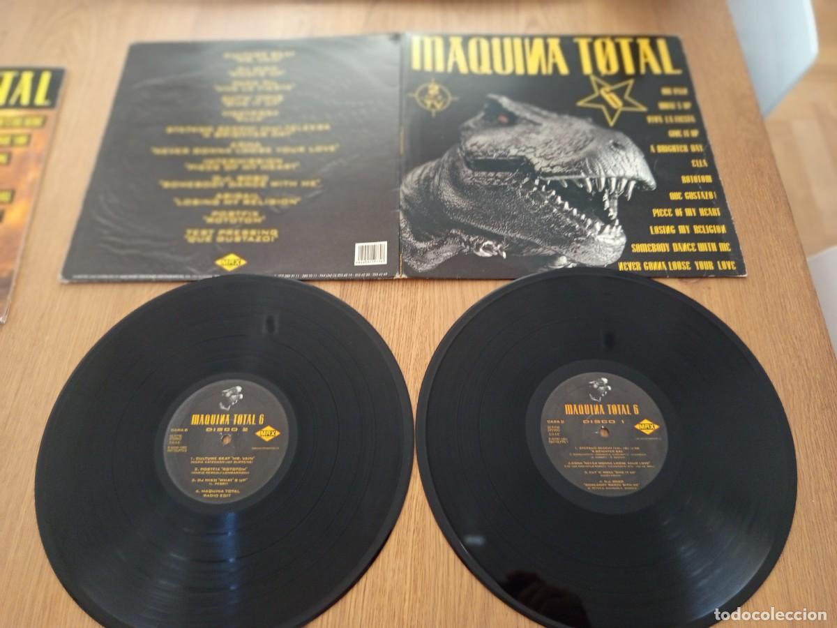 Discos de vinilo: JOYA DOBLE LP ORIGINAL. MAQUINA TOTAL 6 / SELLO NM770LPTV MAX MUSIC / A&Ntilde;O 1993 / GATEFOLD.