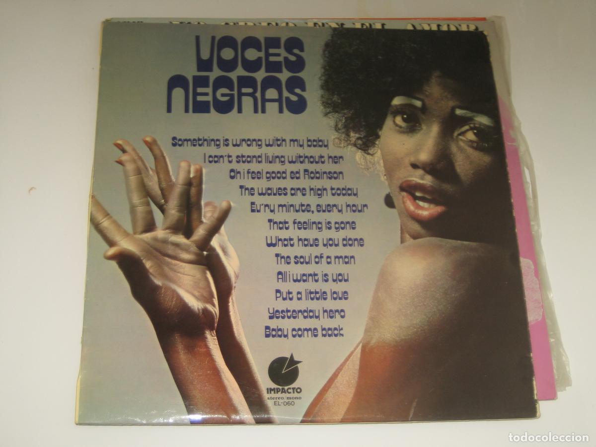 Discos de vinilo: DISCOFERTA - LP - VER FOTO - VOCES NEGRAS 1974
