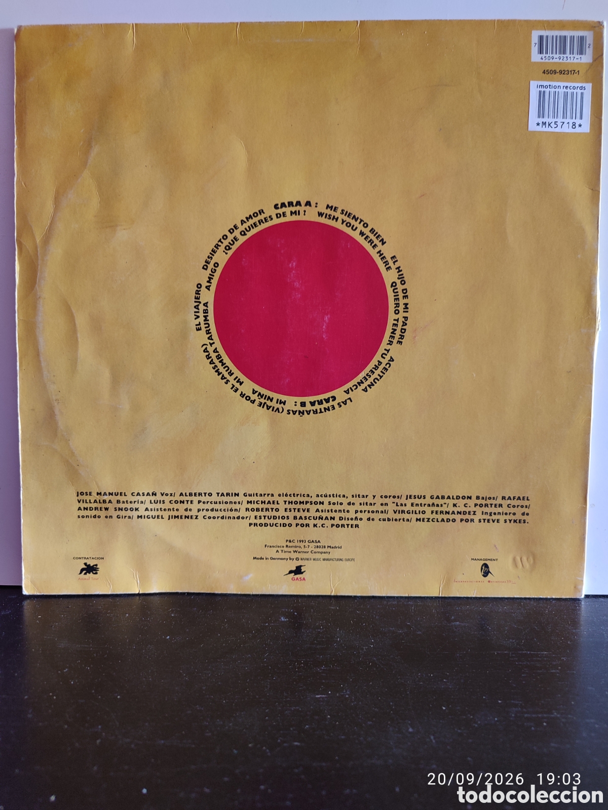 Discos de vinilo: Seguridad Social &ndash; Furia Latina - Foto 2