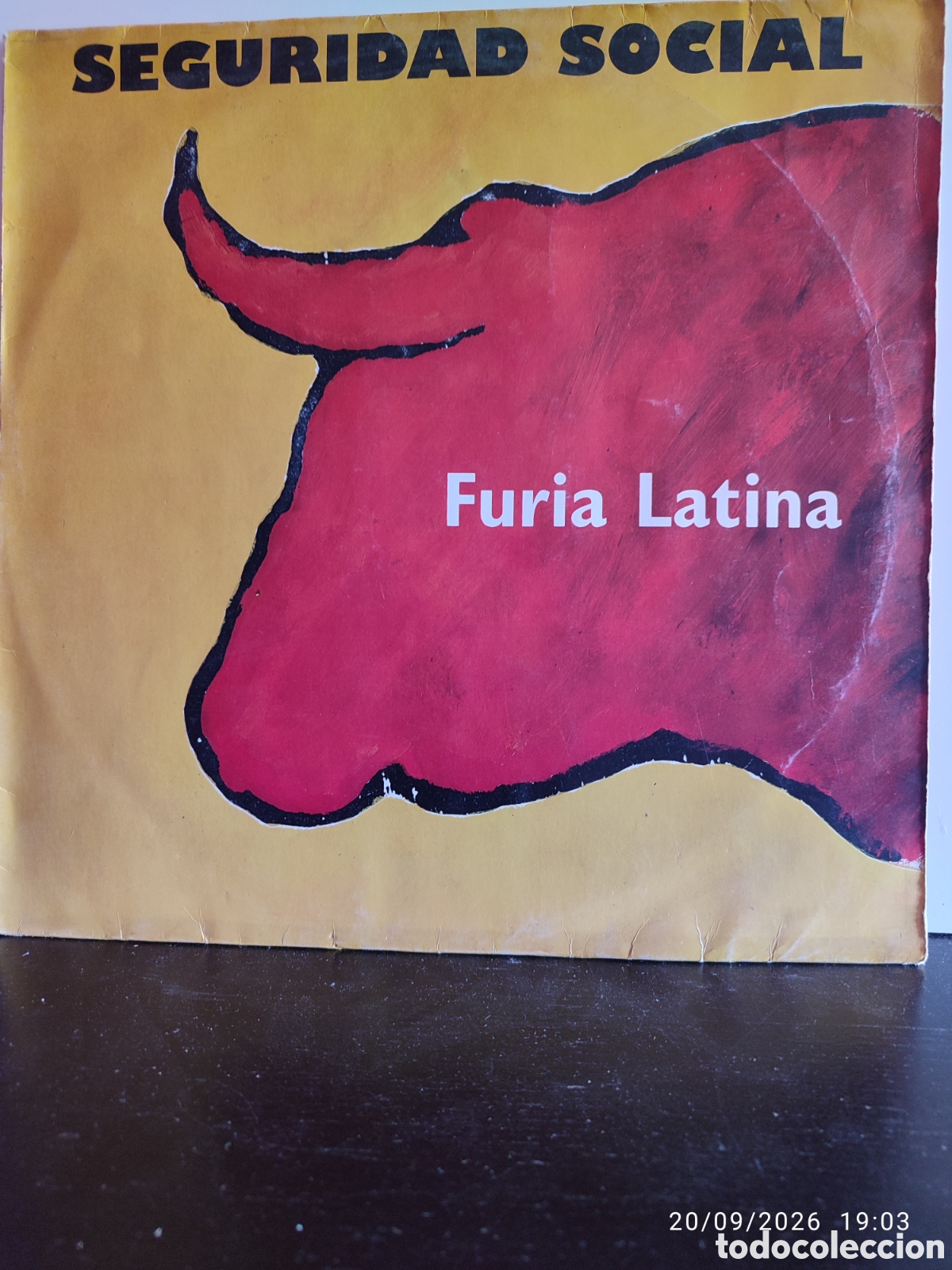 Discos de vinilo: Seguridad Social &ndash; Furia Latina - Foto 1