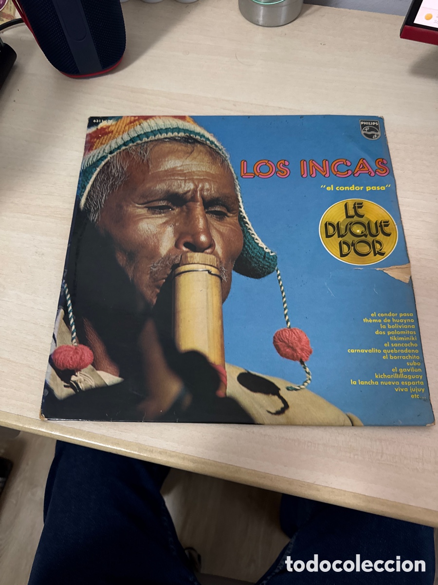 Discos de vinilo: DISCO VINILO LOS INCAS EL C&Oacute;NDOR PASA LE DISQUE D&rsquo;OR