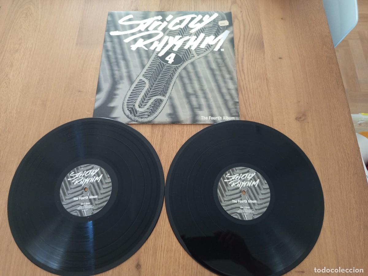 Disques de vinyle: JOYA DOBLE LP UK. VARUOUS / STRICTLY RHYTHM / THE FOURTH ALBUM / SELLO REACT LP 58 ( A&Ntilde;O 1995