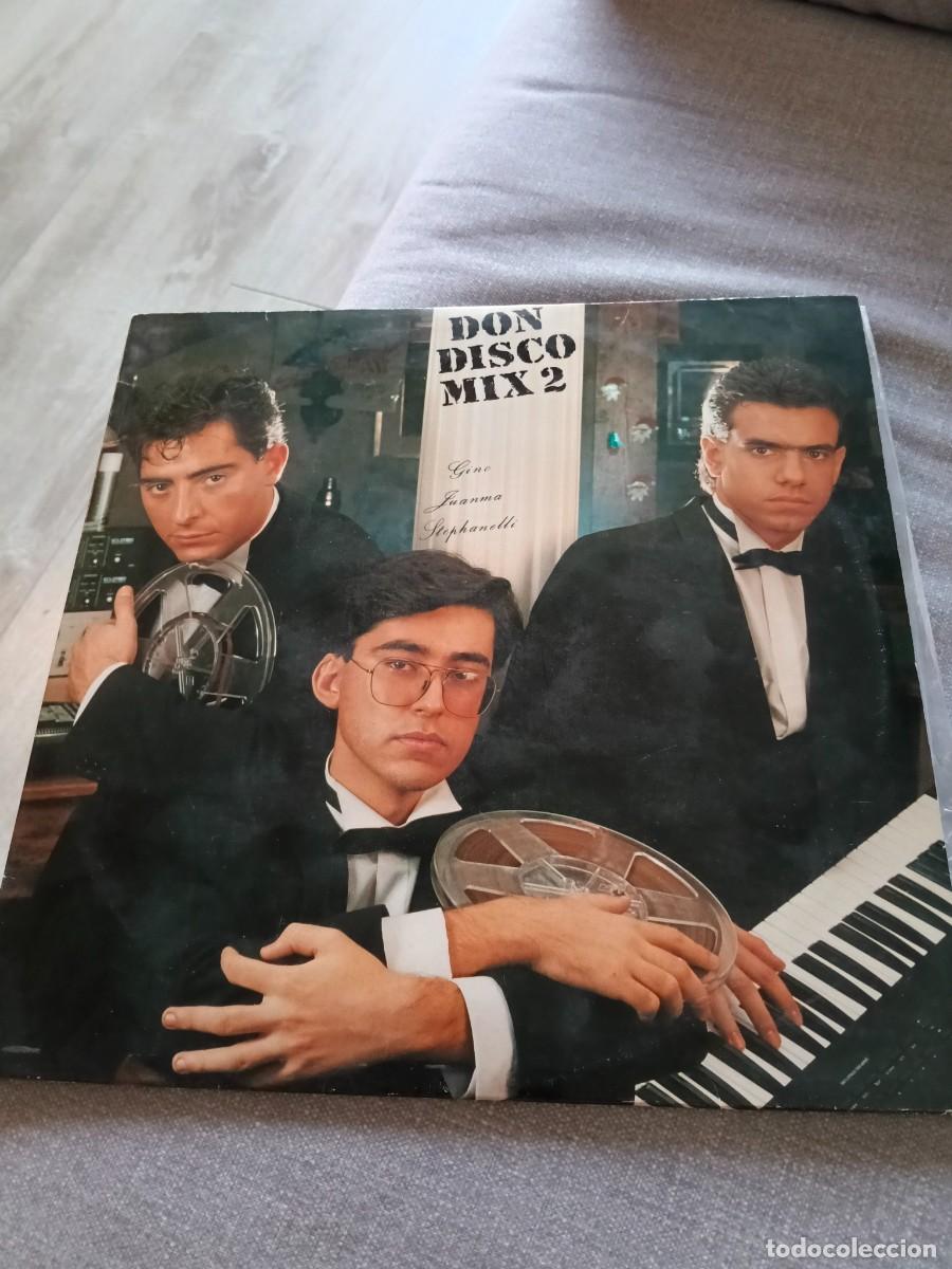 Discos de vinilo: RAR 2 LP'S 33. DON DISCO MIX 2. ITALO DISCO. CLOSED, MOZZART, SHY ROSE. SPAIN
