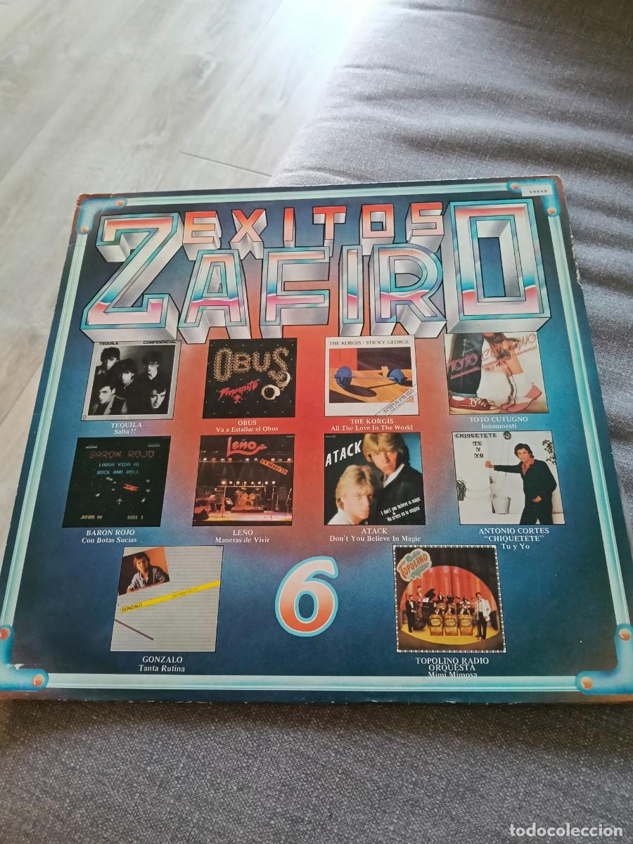 Discos de vinilo: RAR LP' 33. EXITOS ZAFIRO. OBUS, BARON ROJO, LE&Ntilde;O