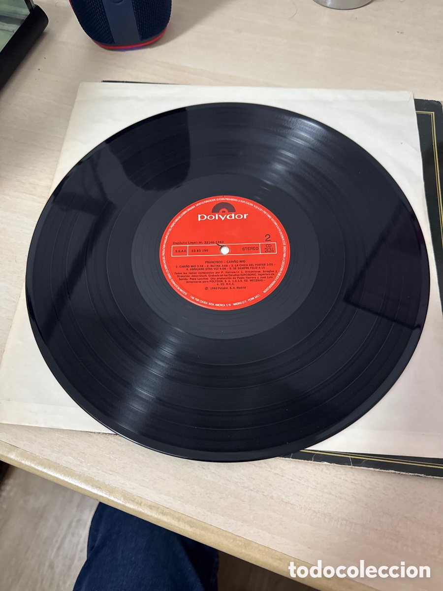 Discos de vinilo: DISCO VINILO FRANCISCO CARI&Ntilde;O M&Iacute;O - Foto 3