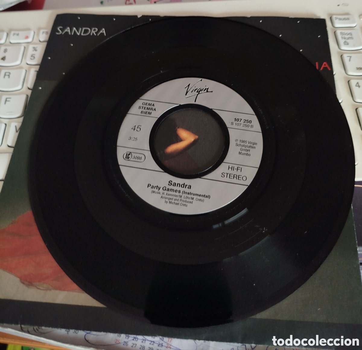 Discos de vinilo: Sandra &ndash; (Ill Never Be) Maria Magdalena - Foto 2