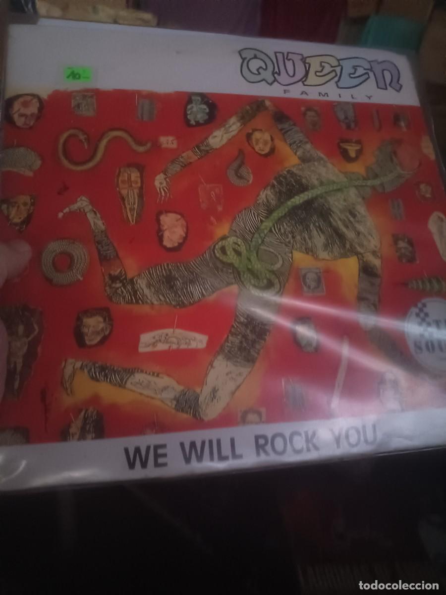 Discos de vinilo: DISCO MAXI QUEEN,( WE WILL ROCK YOU)