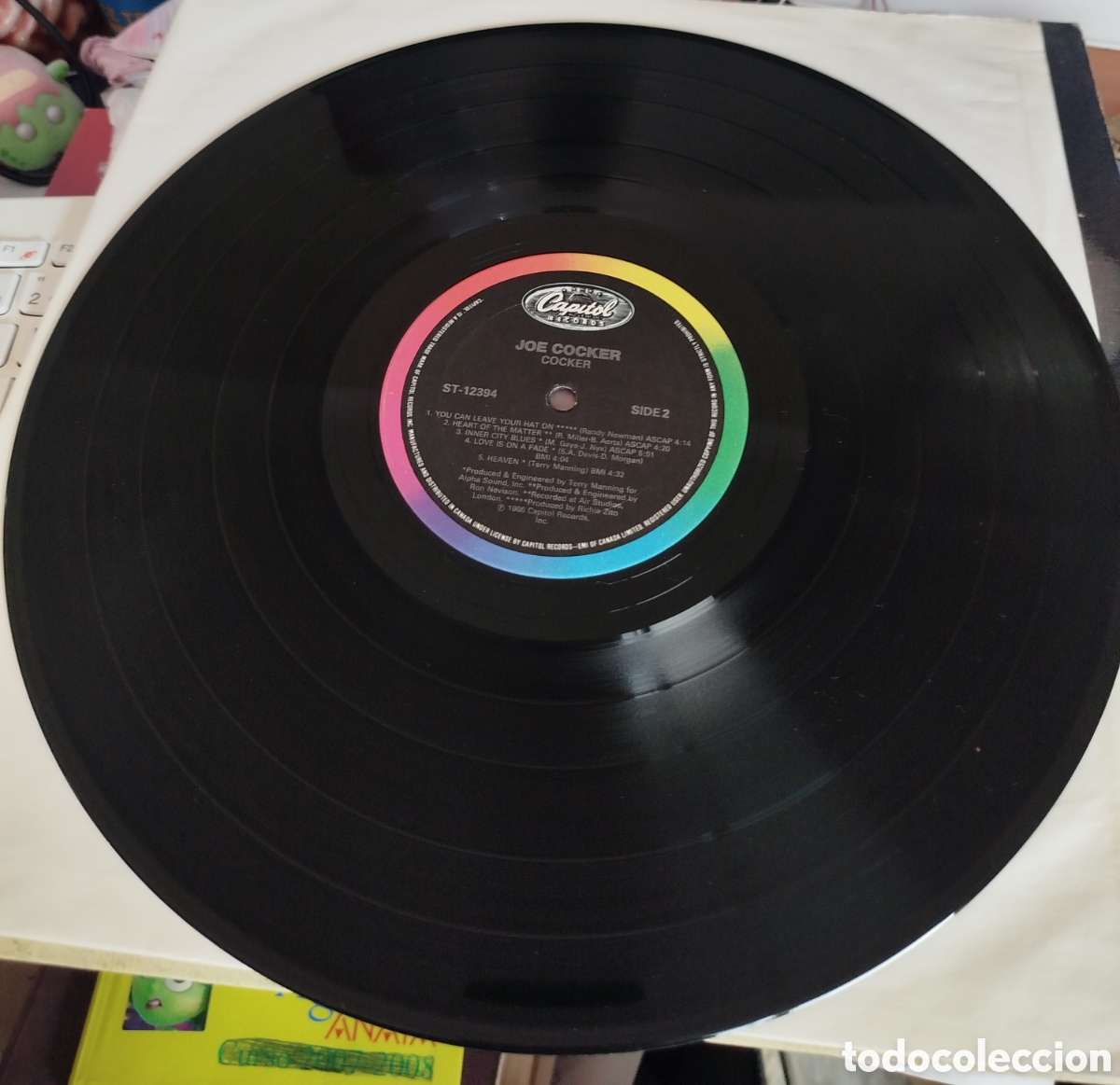 Discos de vinilo: Joe Cocker - Cocker . Edici&oacute;n espa&ntilde;ola - Foto 2