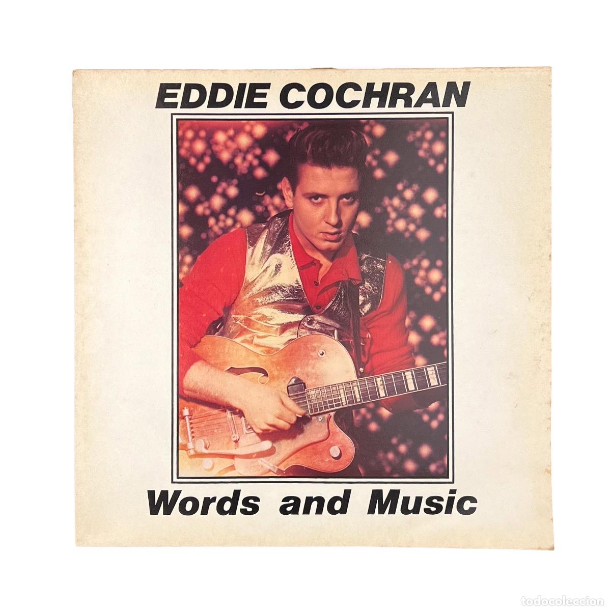 Discos de vinil: LP. Eddie Cochran. Words And Music (VG+/VG+)