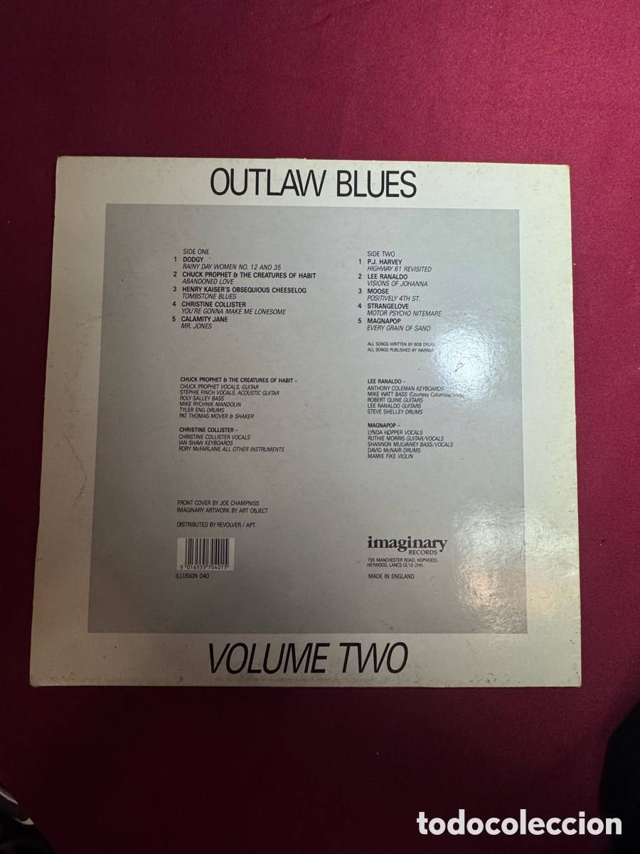 Discos de vinilo: TRIBUTE TO BOB DYLAN - Foto 2