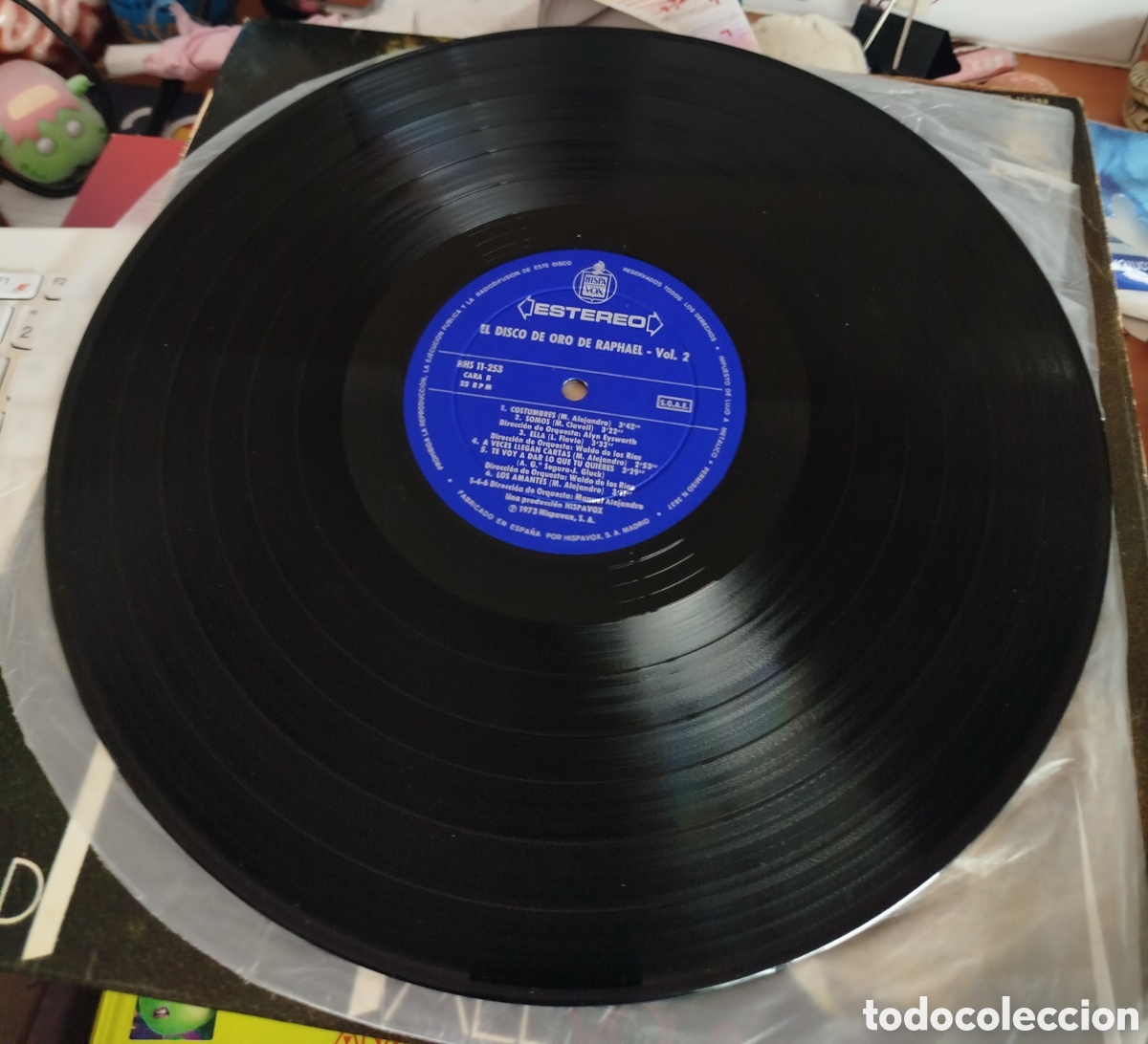 Discos de vinilo: Raphael - El disco de oro de Raphael. Vol. 2 - Foto 2