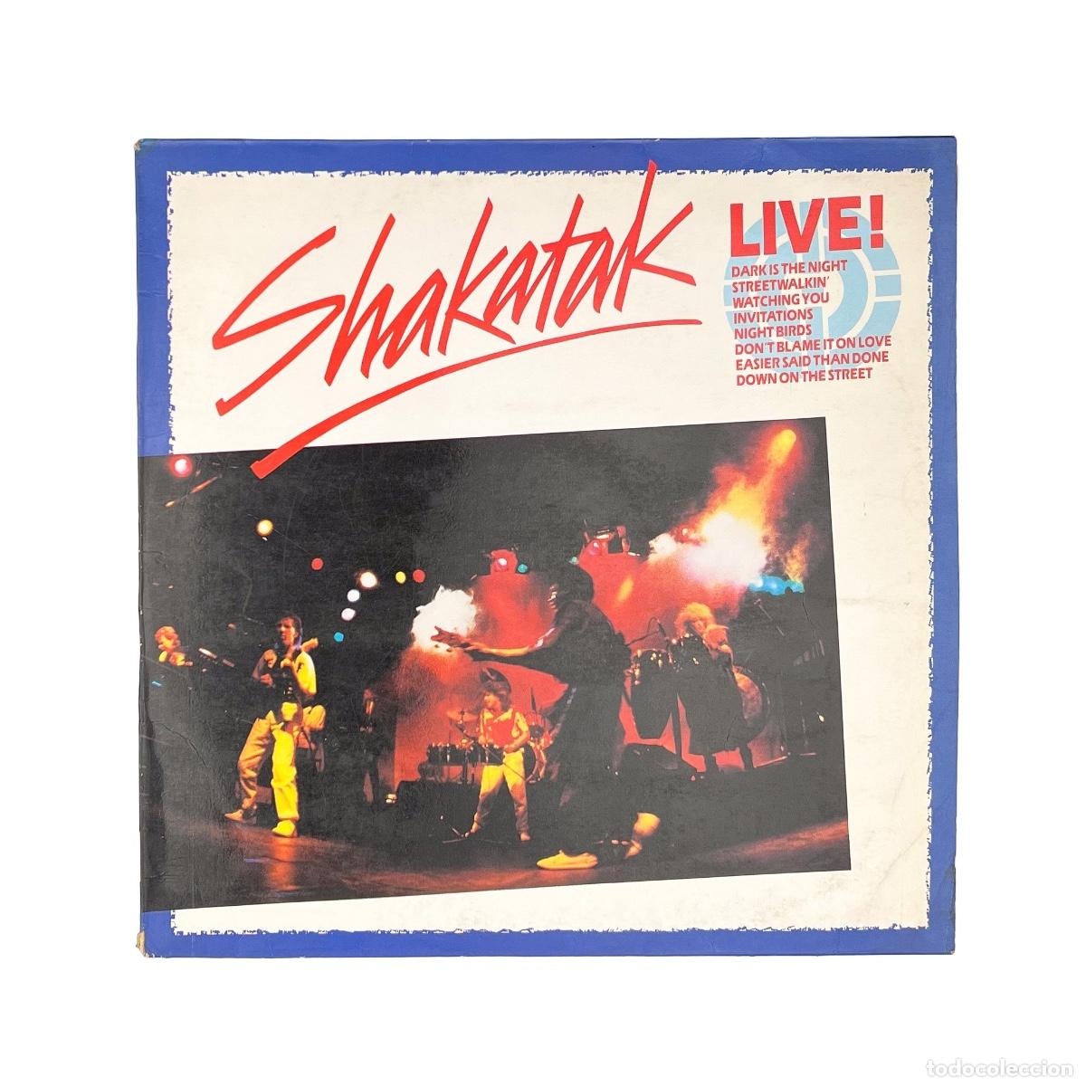 Vinyl records: LP. Shakatak. Live! (G+/VG)