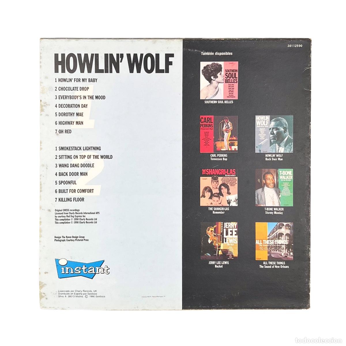 Discos de vinilo: LP. Howlin Wolf. Back Door Man (VG+/VG+) - Foto 2