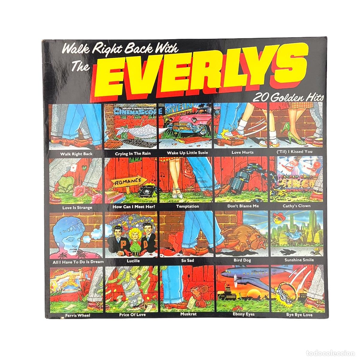 Discos de vinilo: LP. Everly Brothers. Walk Right Back With The Everlys (20 Golden Hits) (VG+/VG+)