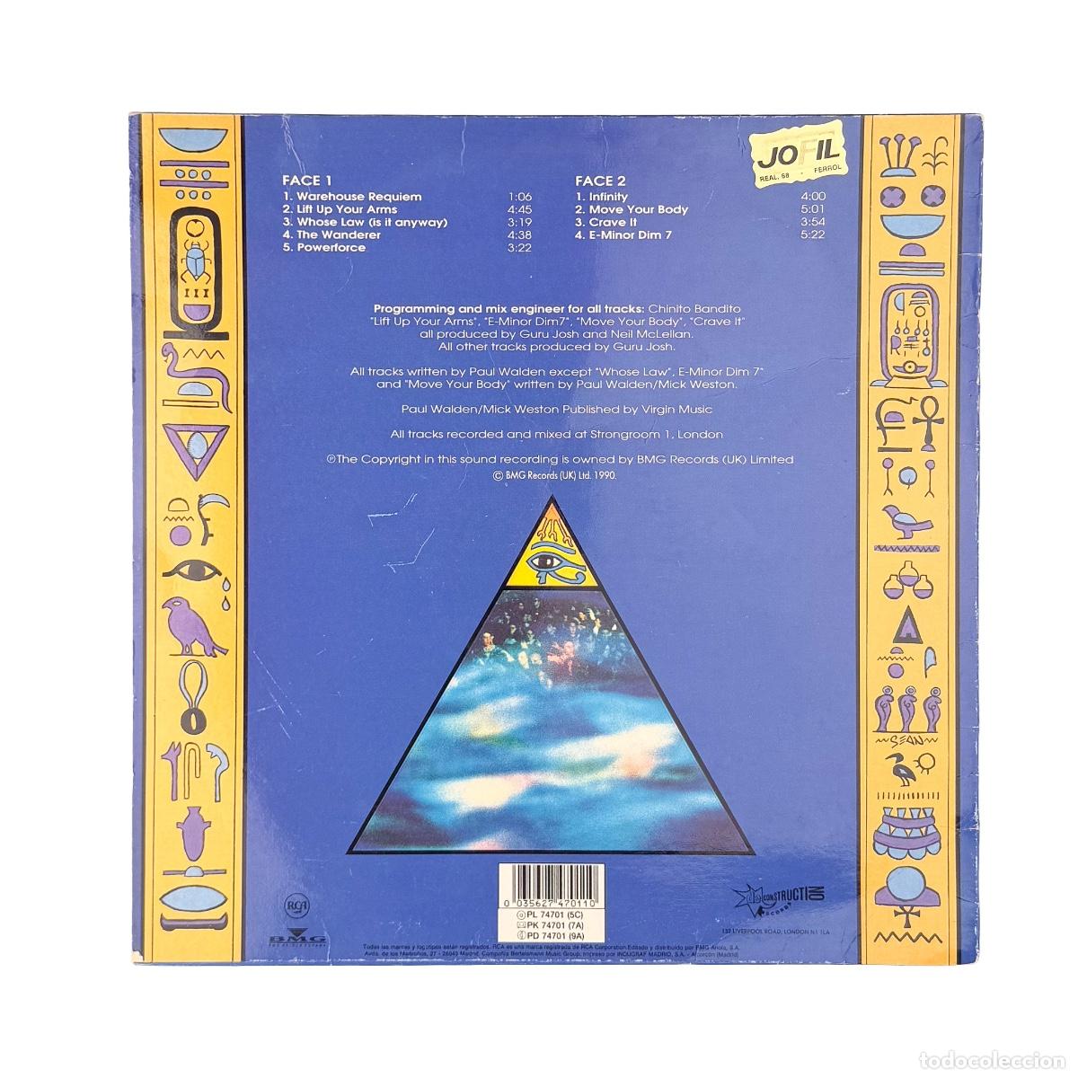Discos de vinilo: LP. Guru Josh. Infinity (G+/VG) - Foto 2