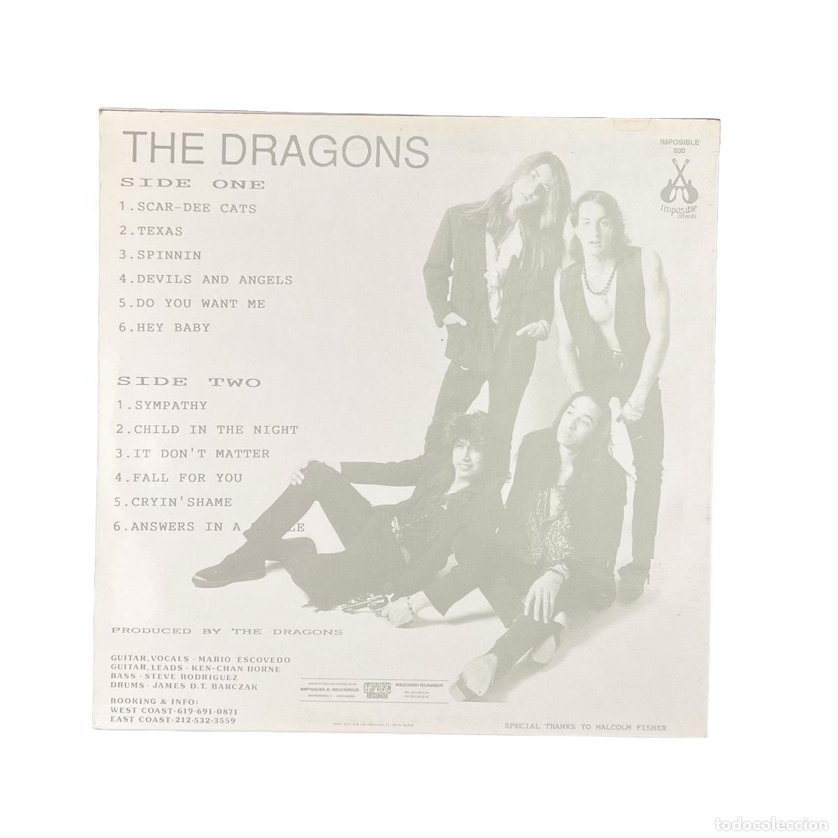 Discos de vinilo: LP. The Dragons. The Dragons (VG/VG+) - Foto 2