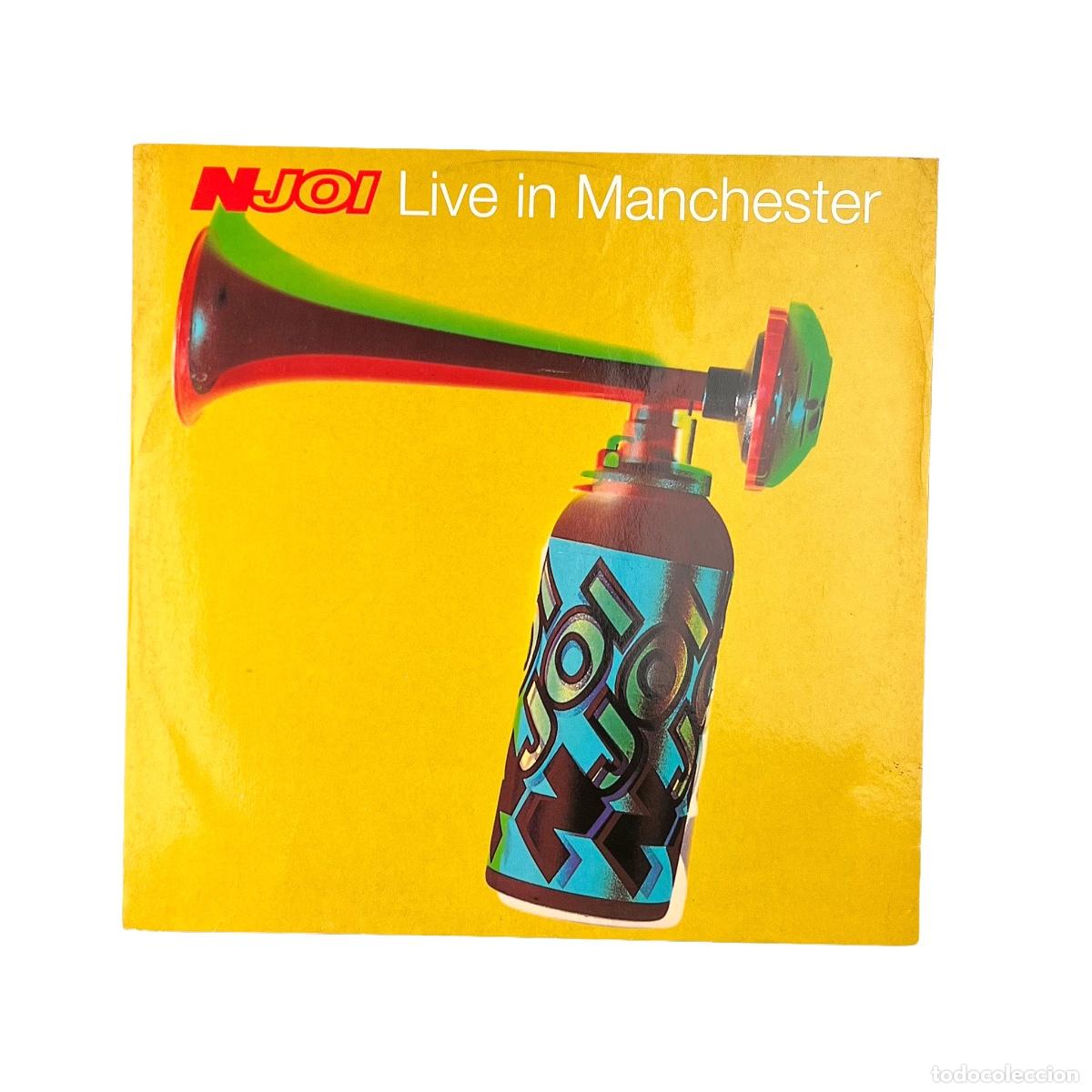 Discos de vinilo: MAXI LP. N-Joi. Live In Manchester (G/VG+)
