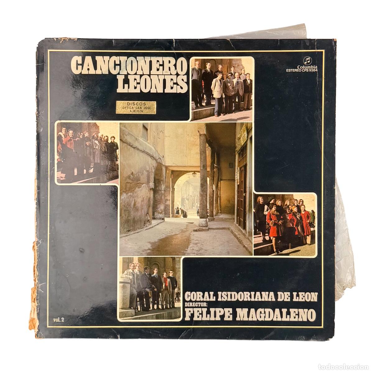 Discos de vinilo: LP. Coral Isidoriana de Leon. Cancionero Leones Vol. II (G+/G)
