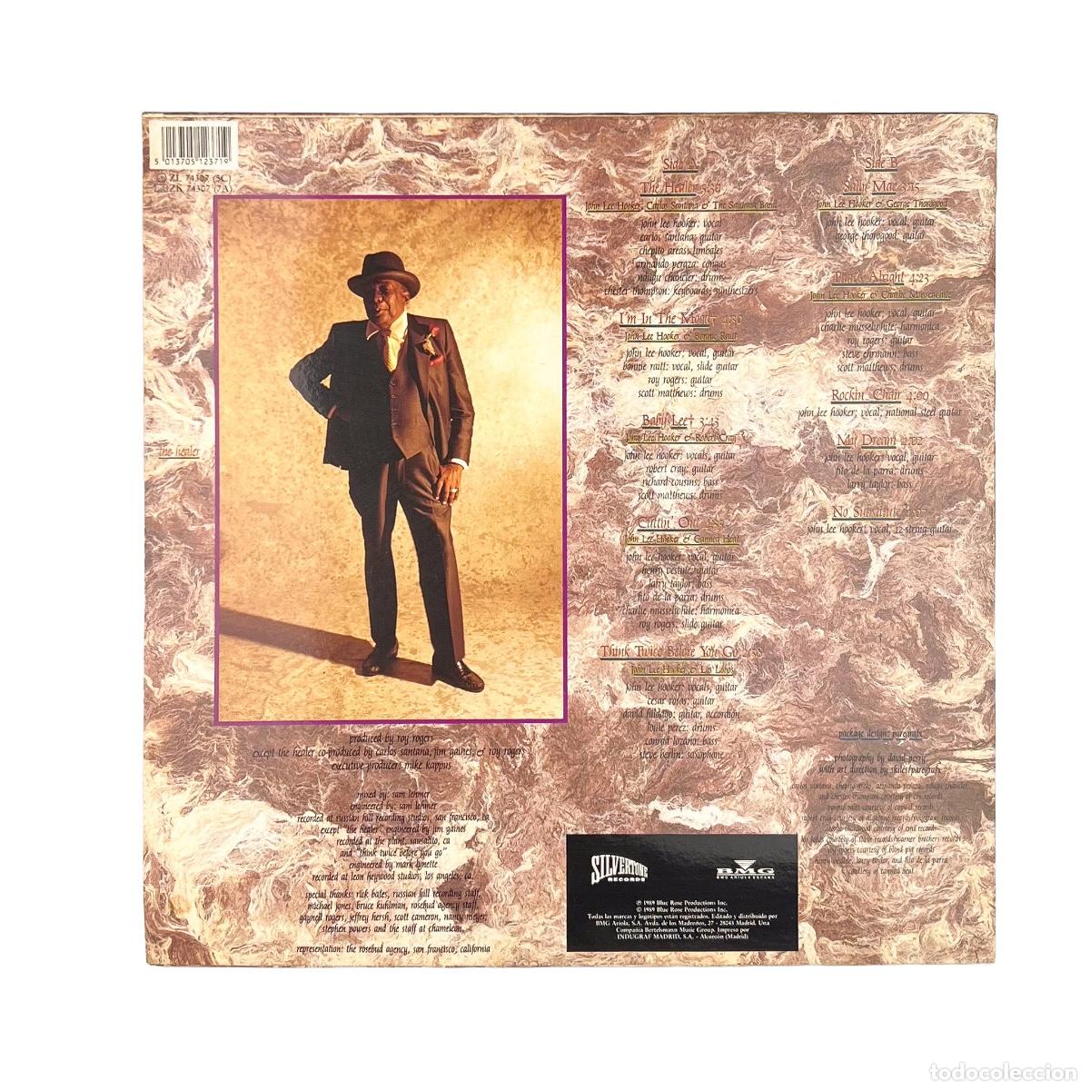 Discos de vinilo: LP. John Lee Hooker. The Healer (VG+/VG+) - Foto 2