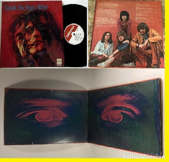 Discos de vinilo: TEN YEARS AFTER / SSSSH 1969 !! PSYCH BLUES...RARA SUPER SOLIDA 1&ordf; EDIC ORG USA DERAM !! EXC