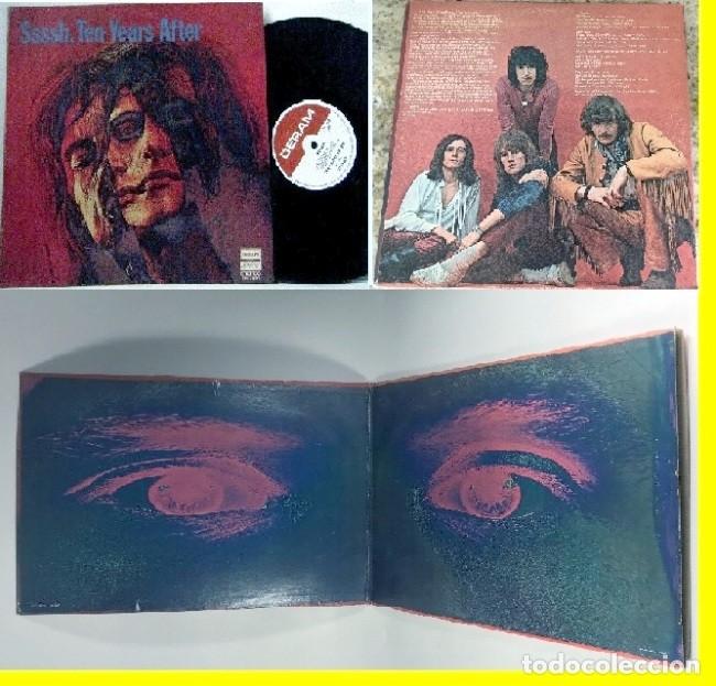 Discos de vinilo: TEN YEARS AFTER / SSSSH 1969 !! PSYCH BLUES...RARA SUPER SOLIDA 1&ordf; EDIC ORG USA DERAM !! EXC