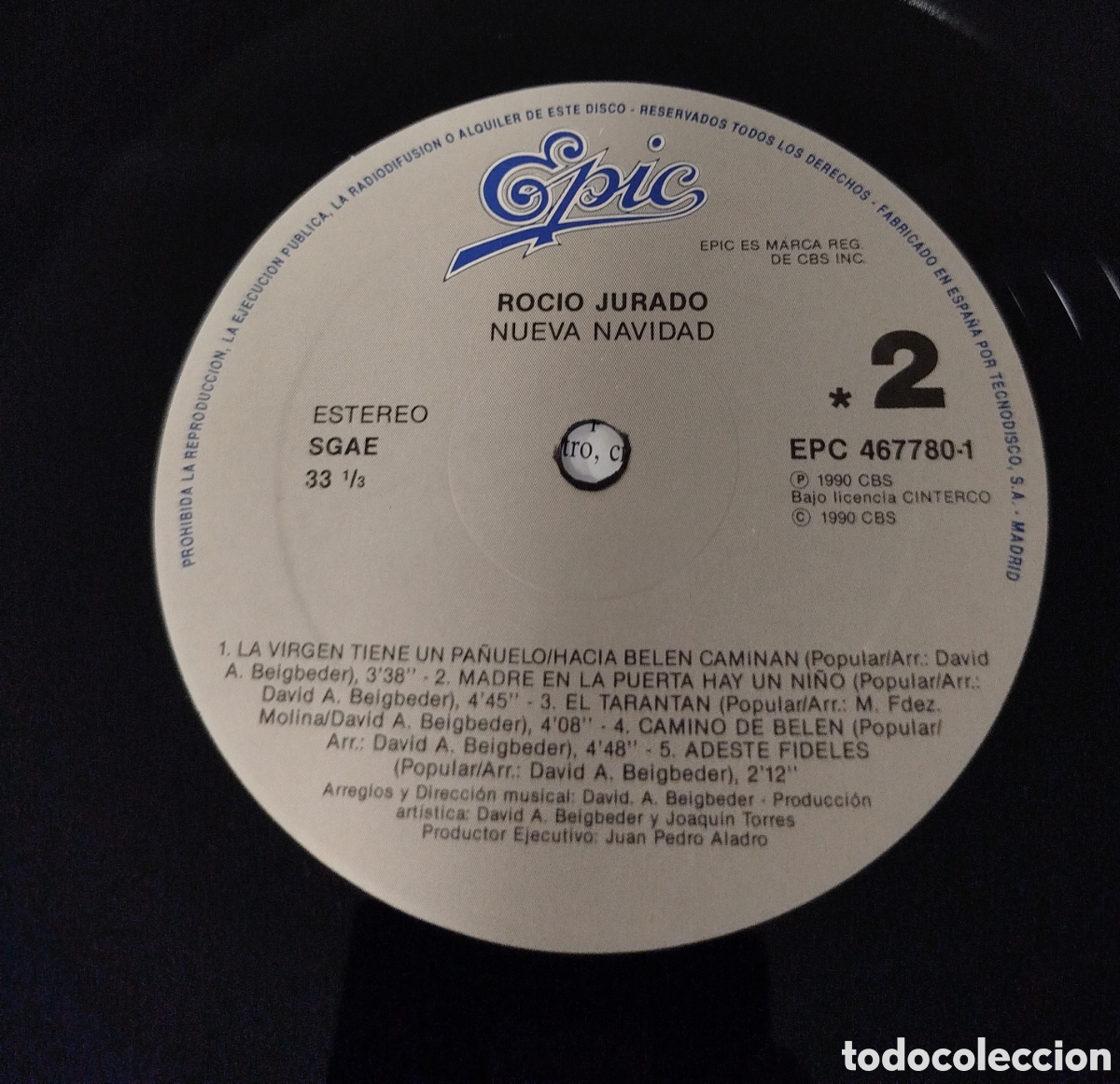 Discos de vinilo: Roc&iacute;o Jurado - Nueva Navidad - Foto 3