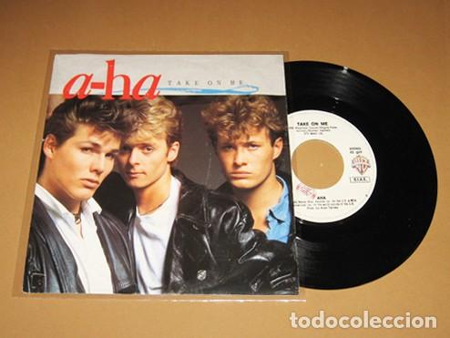 Discos de vinilo: A-HA - TAKE ON ME / LOVE IS REASON - SINGLE - 1985 - NUEVO - EL TEMAZO MAS ESCUCHADO DE LOS 80'S