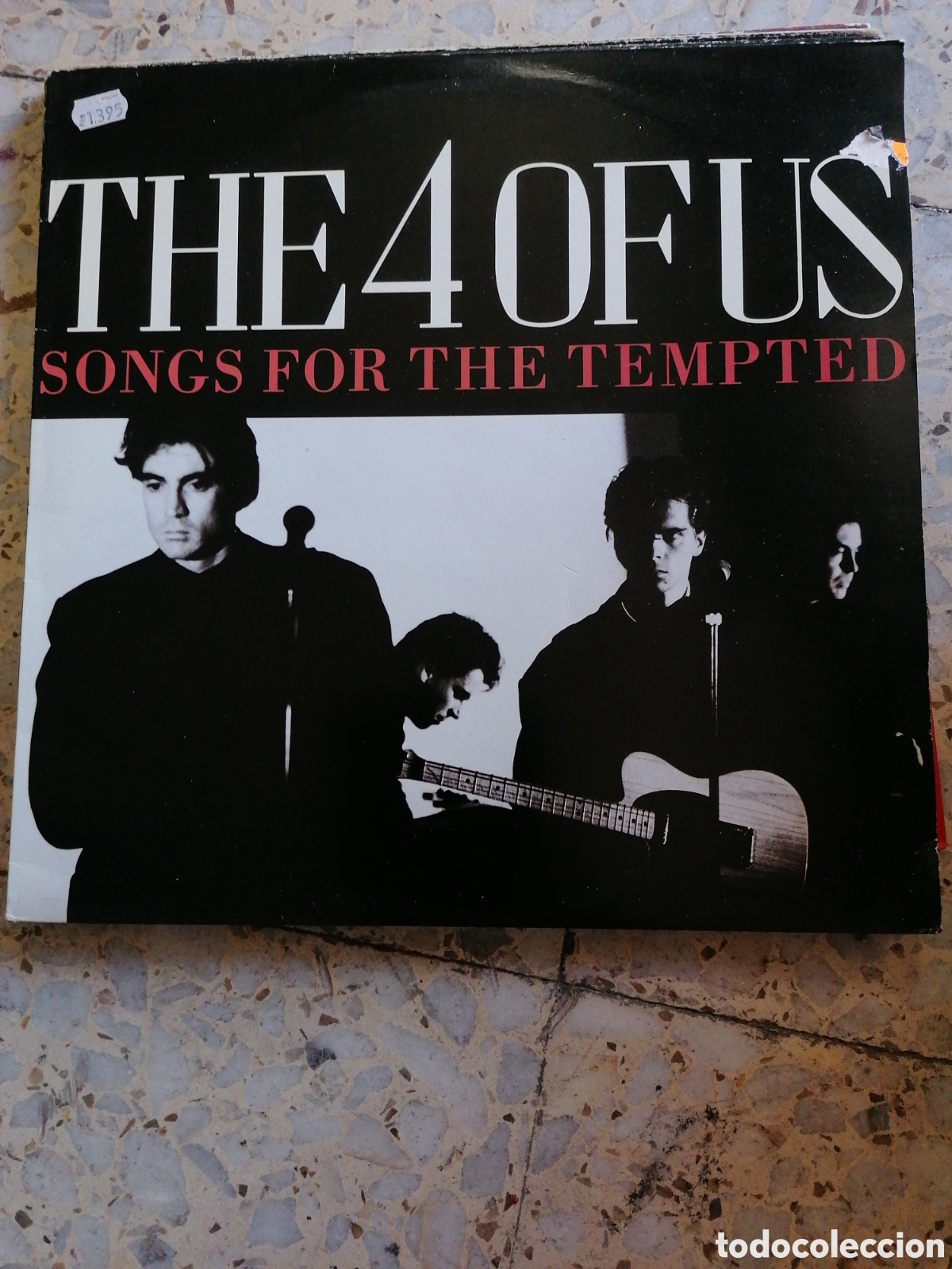 Discos de vinilo: LP THE 4 OF US SONGS FOR THE TEMPTED 1989 UK INSERT