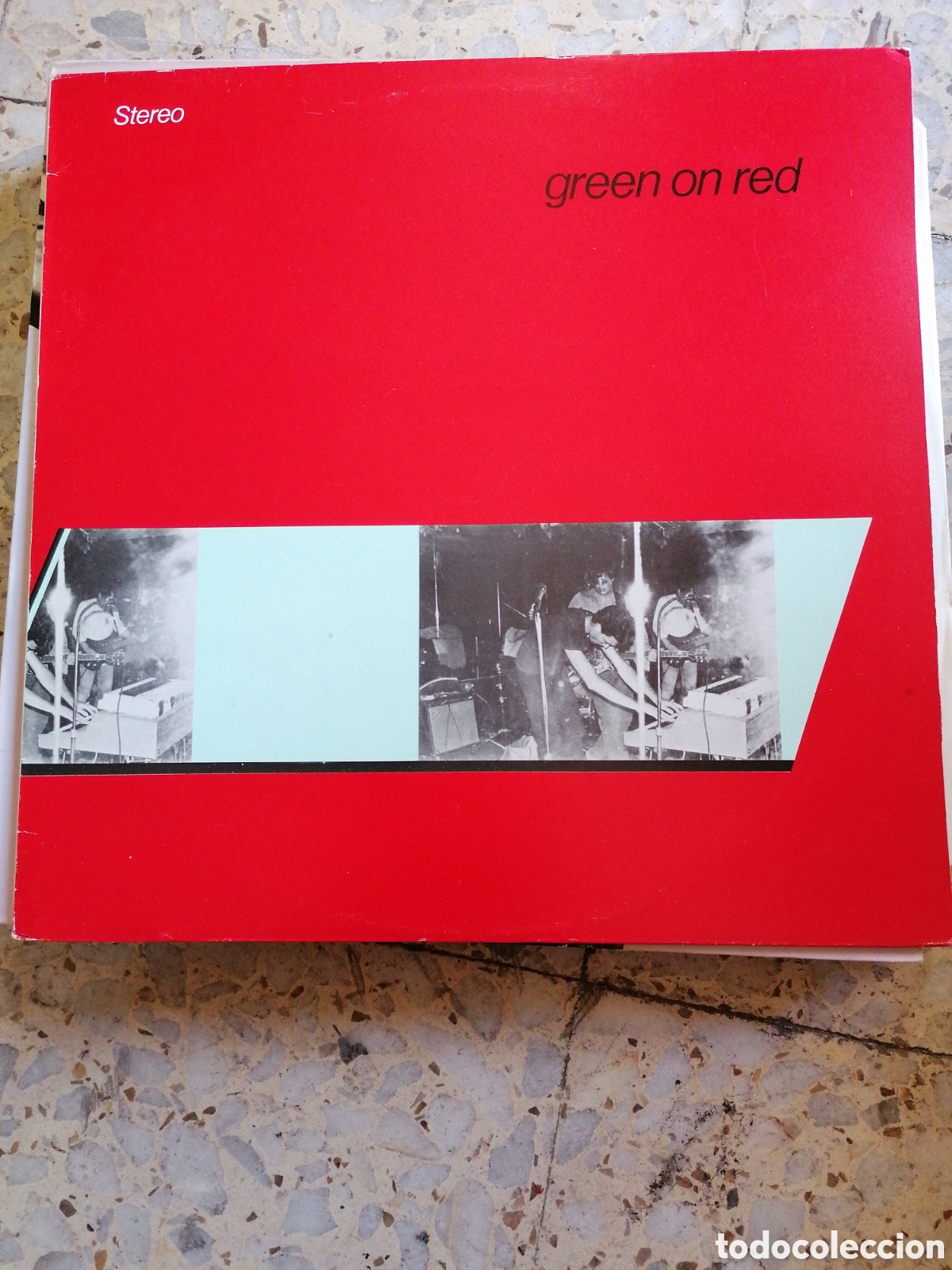 Discos de vinil: LP GREEN ON RED 1986 ESPA&Ntilde;A ENIGMA