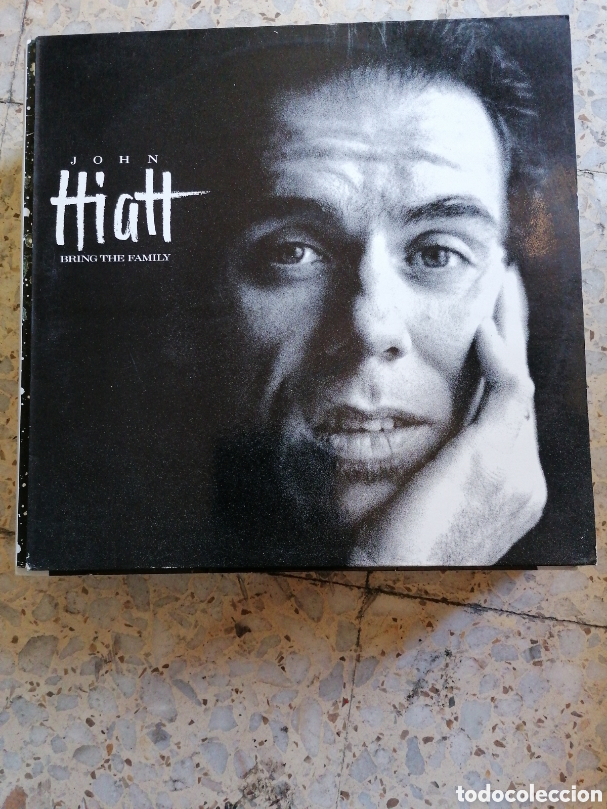 Discos de vinil: LP JOHN HIATT BRING THE FAMILY 1987 ESPA&Ntilde;A INSERT EX