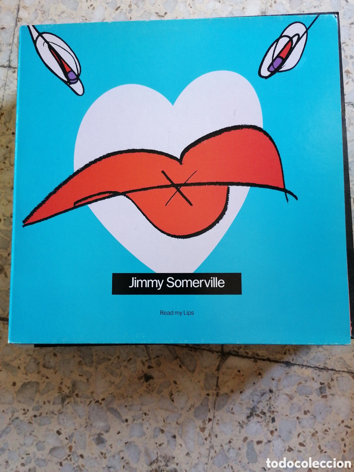 Discos de vinil: LP JIMMY SOMERVILLE READ MY LIPS ENOUGH IS ENOUGH 1989 ESPA&Ntilde;A INSERT EX