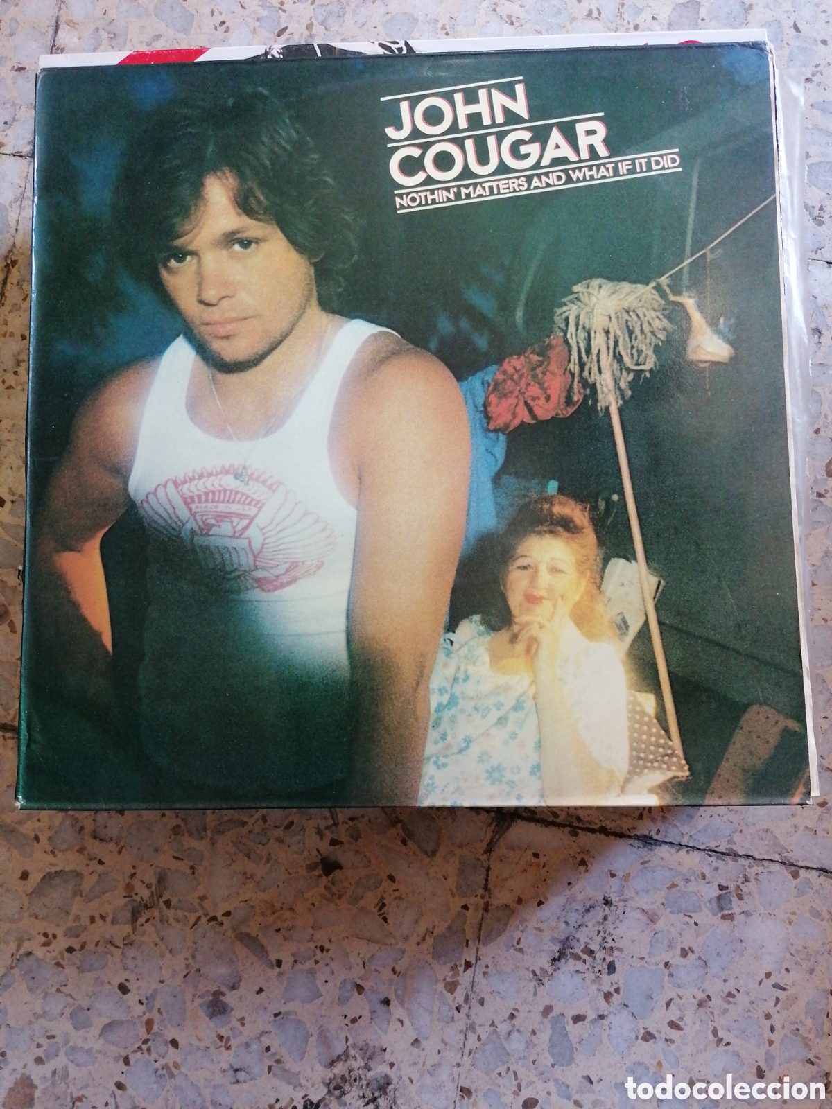 Vinyl-Schallplatten: LP JOHN COUGAR NOTHIN MATTERS AND WHAT IF IT DID 1980 ESPA&Ntilde;A