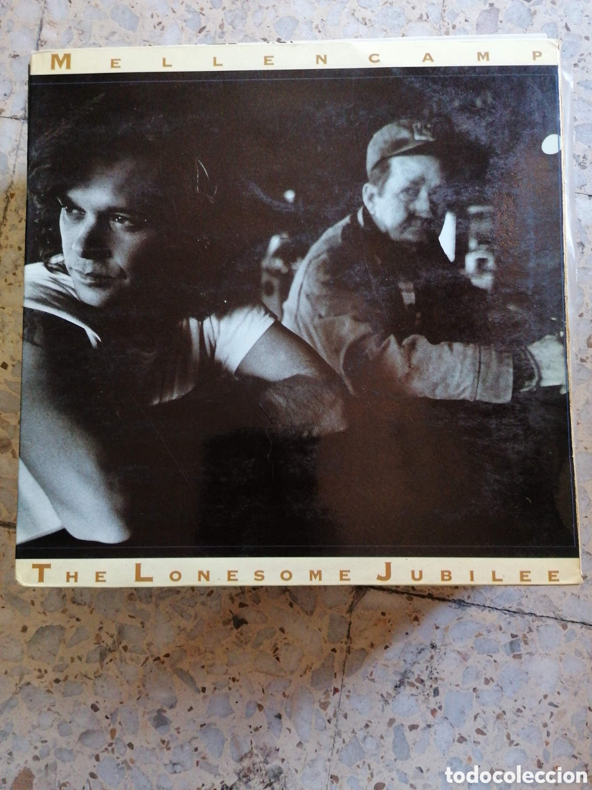 Discos de vinil: LP JOHN COUGAR MELLENCAMP THE LONESOME JUBILEE 1987 ESPA&Ntilde;A INSERT PORTADA DOBLE